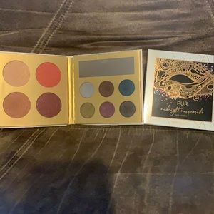Pure midnight masquerade eye and face palette.